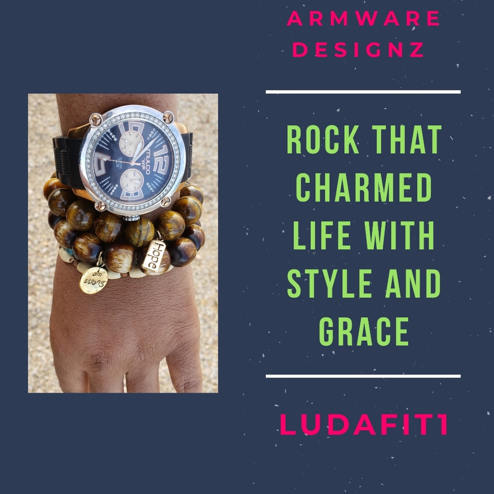 MOCHA BROWN CHARM - ARMWARE DESIGNZ AVAILABLE SOON